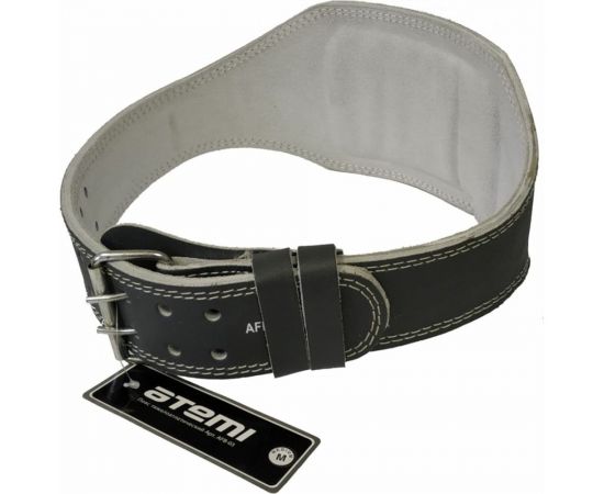 Тяжелоатлетический пояс ATEMI AFB03L сплит-кожа, 15 см, размер L 00000100951 – изображение 2