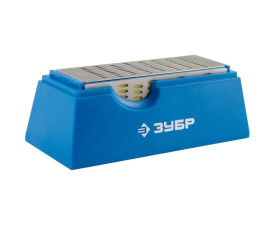 Брусок с алмазным напылением четырехсторонний (150х50 мм; P 200/300/400/600) Зубр 33397-150-50 – изображение 2