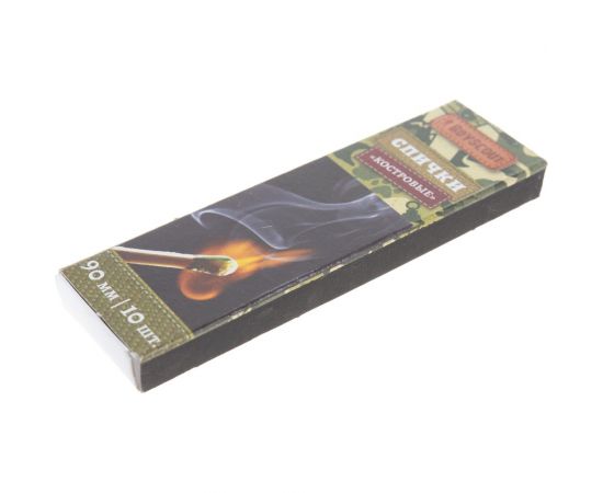 Костровые спички BOYSCOUT 90 мм, 10 шт /100/20 61028 – изображение 2