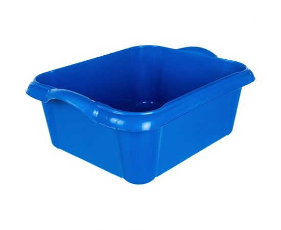 Пищевой таз Мультипласт Групп прямоугольный с ручками 14л ЧУДО голубой MPG5583 – изображение 2