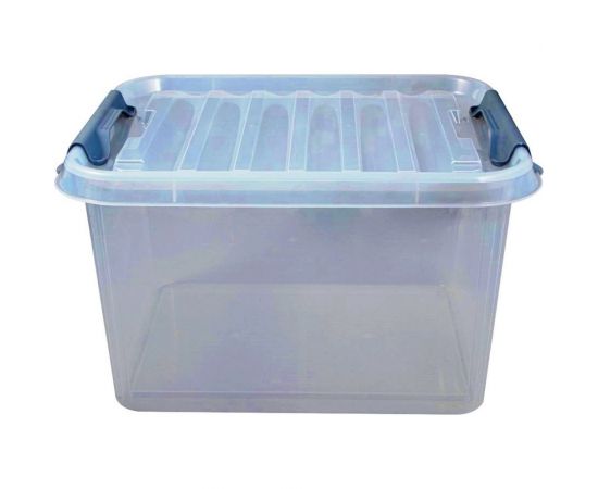 Ящик для хранения с крышкой ПОЛИМЕРБЫТ ПРОФИ Комфорт 36 л, прозрачный 63200795 437950000 – изображение 2