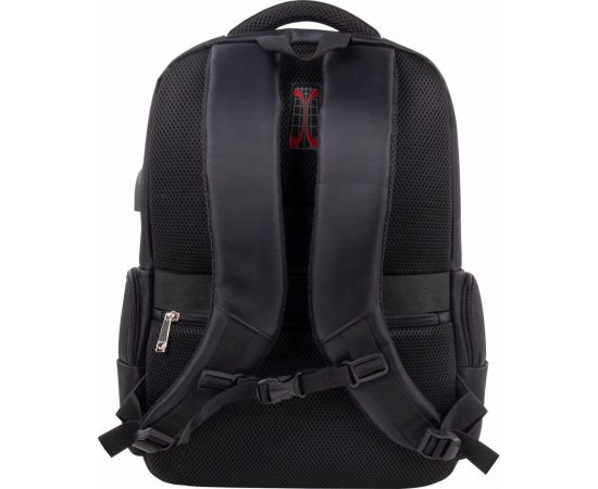 Рюкзак FUNCTIONAL универ, с отд. для ноутбука, USB-порт, Leader, 45x32x17см, BRAUBERG 270799 – изображение 3