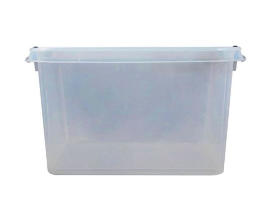 Ящик для хранения с крышкой ПОЛИМЕРБЫТ ПРОФИ Комфорт 36 л, прозрачный 63200795 437950000 – изображение 3
