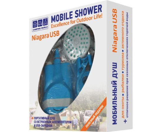 Мобильный душ Camping World CW Niagara USB 138289 – изображение 3