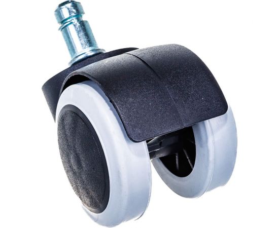 Колеса для офисного кресла Элимет черные/серые 5 шт с эластичной основой d=50 БП-00001693 – изображение 3