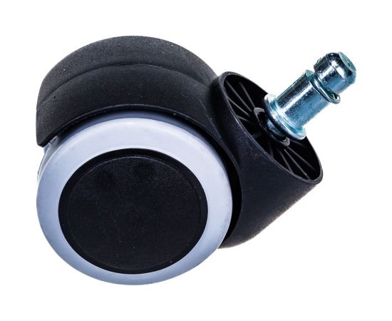 Колеса для офисного кресла Элимет черные/серые 5 шт с эластичной основой d=50 БП-00001693 – изображение 4