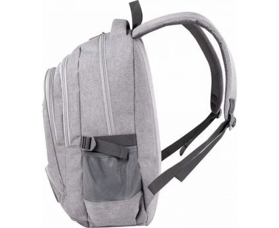 Универсальный рюкзак BRAUBERG 3 отделения, светло-серый, 46x31x18см 270762 – изображение 4