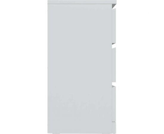 Комод Шведский Стандарт Варма, 3 ящика, 80x78x40, белый S00203 – изображение 5