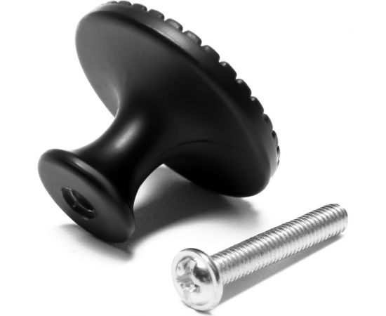 Ручка кнопка ТУНДРА РК205, цвет черный 6074964 – изображение 6