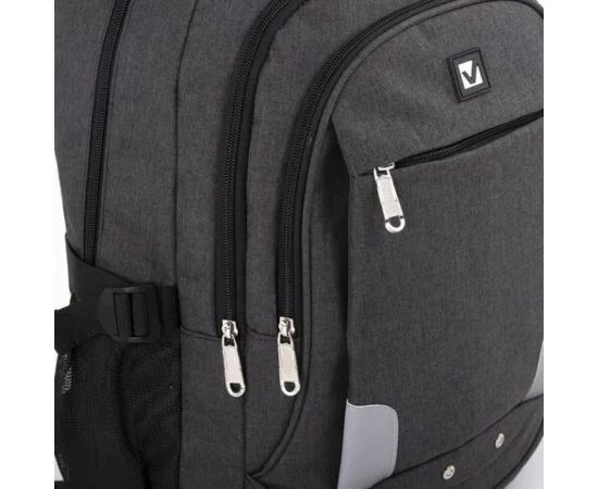 Универсальный рюкзак BRAUBERG 3 отделения, темно-серый, 46x31x18см 270759 – изображение 8