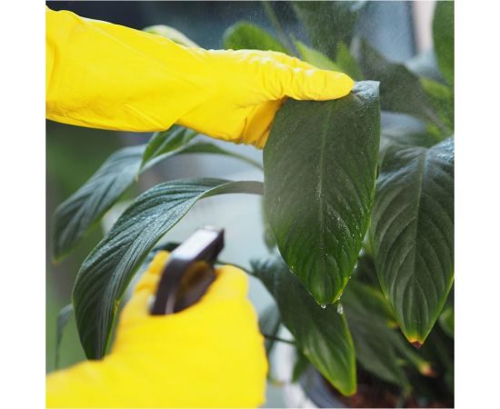 Хозяйственные латексные перчатки Home Queen/120/30, размер L, 77086 – изображение 9