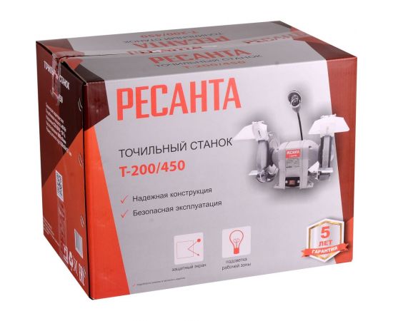 Точильный станок Ресанта Т-200/450 75/7/3 – изображение 10