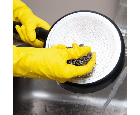 Хозяйственные латексные перчатки Home Queen/120/30, размер L, 77086 – изображение 10