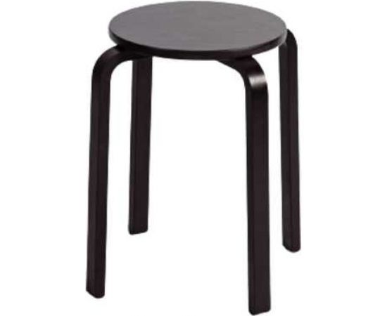 Табурет ООО ТДК FAMILY круглый, черный 10000092731 