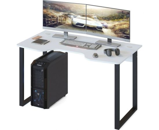 Компьютерный стол СОКОЛ белый КСТ-19 00-00010961 