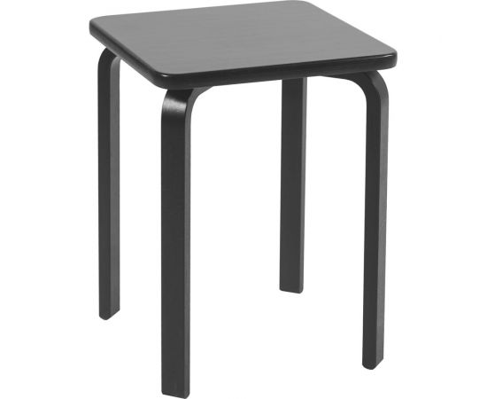 Квадратный табурет ООО ТДК FAMILY черный 10000092736 
