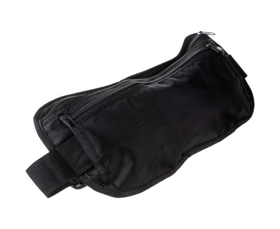 Спортивная сумка на пояс ONLITOP, 25х13 см, цвет черный, 3931210 