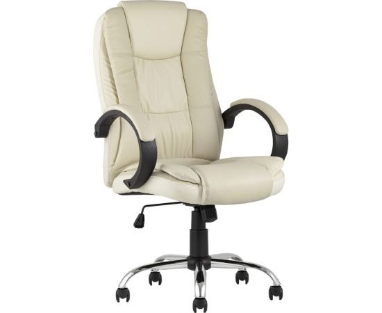 Кресло руководителя Стул Груп TopChairs Atlant бежевое D-430 beige 