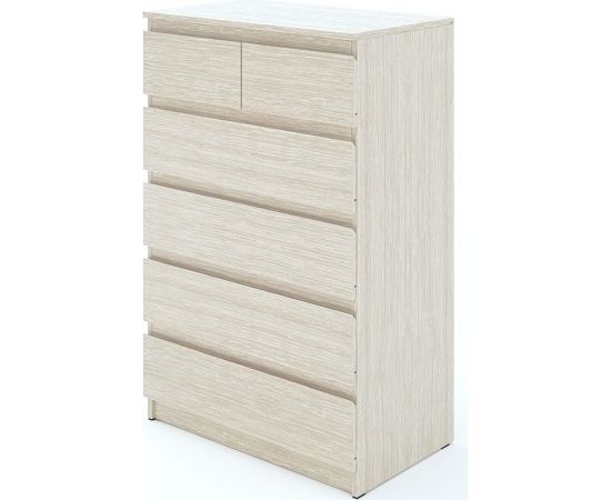 Комод ФЕЛИКС Мальт 80 см, 6 ящиков, дуб сонома пк-оби-кд80х48я6-в1-966 