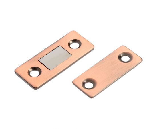 Магнитная защелка ТУНДРА цвет медь 9143838 