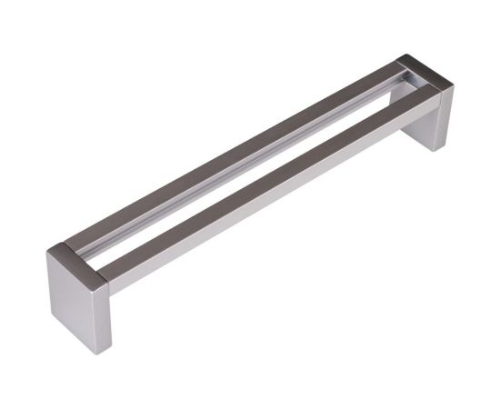 Ручка-скоба ОФК комплект из 10 штук, 8215-96 белый+золото Tr-00000989 