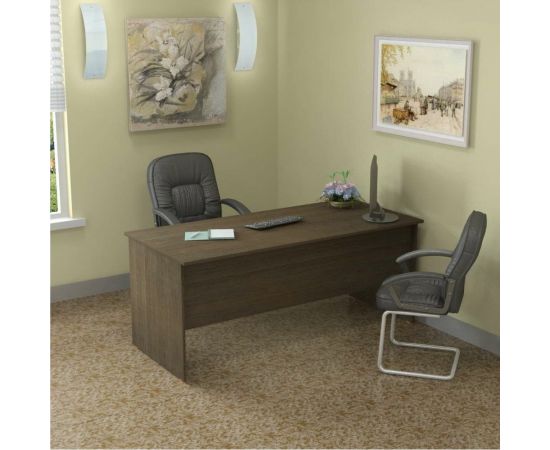 Стол руководителя ФЕЛИКС Система-M 180x89x74.5 см дуб шамони ПК-ССМ-СТ180x89/Д-В1-299 – изображение 2