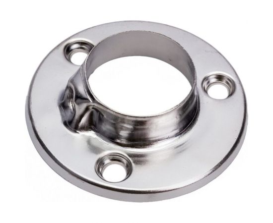 Штангодержатель Скобяной боковой d25 хром (2 шт.) Хедер 002398 – изображение 2