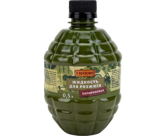 Жидкость для розжига BOYSCOUT 0.5 л, парафиновая 61036 – изображение 2