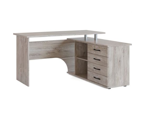 Компьютерный стол СОКОЛ правый дуб юкон КСТ-109П 00-00009493 – изображение 2