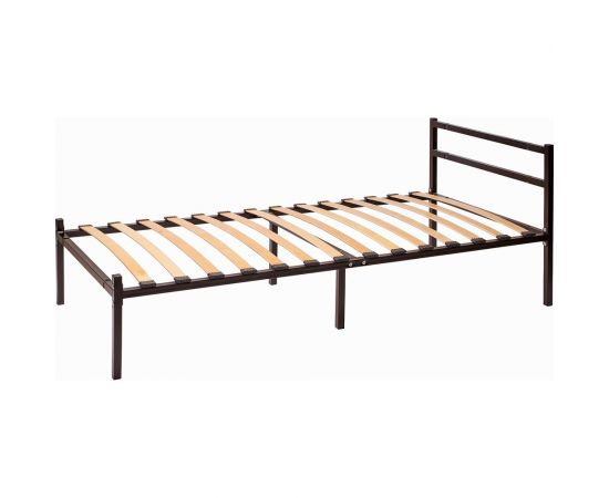 Разборная кровать Элимет 800x2000 мм металлическая с опорами и спинкой БП-00002064 – изображение 2