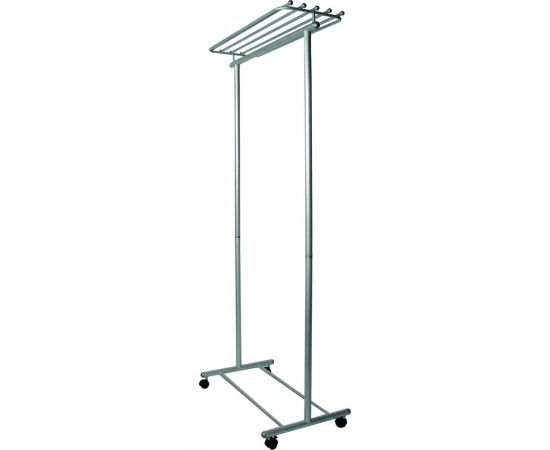 Напольная вешалка на колесах Мебелик М 9 металлик 2132 – изображение 2