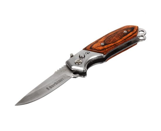Cкладной автоматический нож BOYSCOUT 8.5/14.5см 61286 – изображение 2