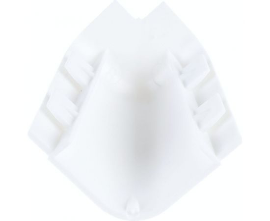 Комплект заглушек к плинтусу для столешниц ООО ДЕКОПЛИНТ ДЖОКЕР 3 - 01 белый 1063 – изображение 3