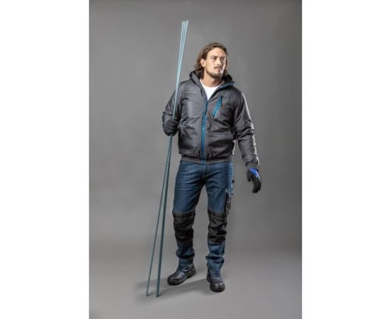 Утепленная куртка HOEGERT TECHNIK Mozel графитовая, 3XL/58 HT5K242-3XL – изображение 3