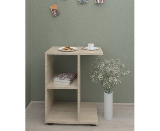 Журнальный стол ФЕЛИКС 47x30x59.7 дуб сонома ПК-МКП-СТЖ47Х30-В1-966 – изображение 3