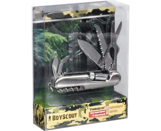 Мультиинструмент BOYSCOUT Универсал 14 функций 61285 – изображение 3