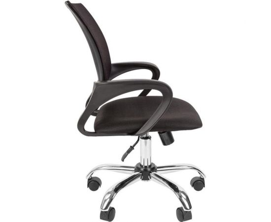 Кресло ООО Комус К-4 TC Net ткань чёрная, сетка чёрная, хром 1639943 – изображение 3