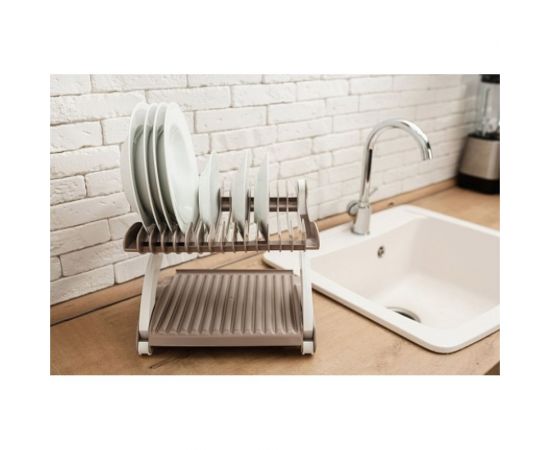 Сушилка для посуды ПОЛИМЕРБЫТ 2-х ярусная 431350000 – изображение 3