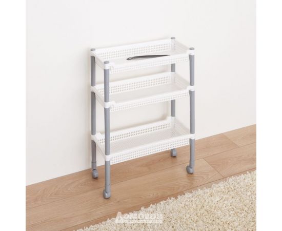 Узкая этажерка Полимербыт Флер 4 секции 4338400 – изображение 3