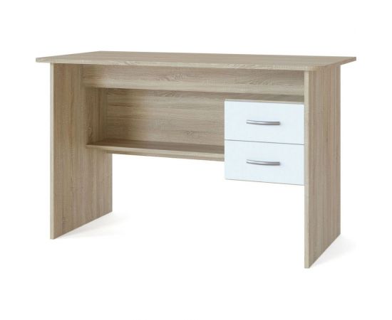 Письменный стол СОКОЛ дуб сонома/белый СПм-07.1 СПм071С5б6 – изображение 3