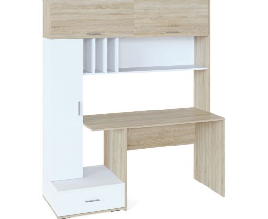 Компьютерный стол СОКОЛ дуб сонома/белый КСТ-17 КСТ17Дс5б6 – изображение 3