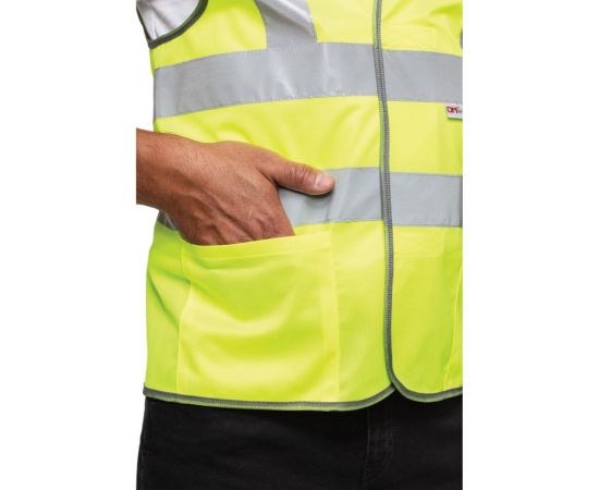 Сигнальный жилет ООО Комус Тип 8Т, лимонный, р. ХХL56-58 631318 – изображение 4