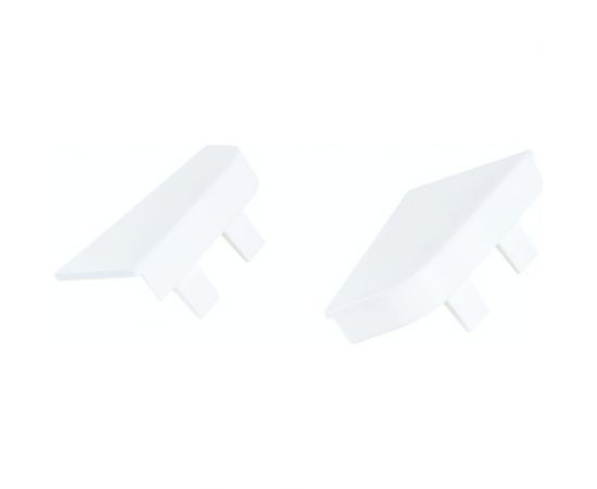 Комплект заглушек к плинтусу для столешниц ООО ДЕКОПЛИНТ ДЖОКЕР 3 - 01 белый 1063 – изображение 4