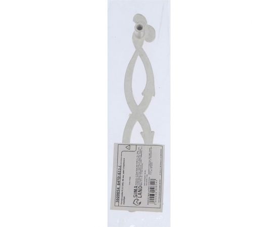 Ручка-скоба ТУНДРА PC172AS межцентровое расстояние 96 мм, цвет старинное серебро 3609854 – изображение 4