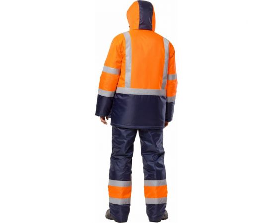 Костюм Эксперт Спецодежда Трасса Сигнал оранжевый/синий, р. 48-50, рост 170-176 6446000043748 – изображение 4
