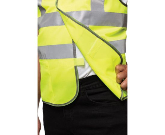 Сигнальный жилет ООО Комус Тип 8Т, лимонный, р. ХХL56-58 631318 – изображение 5