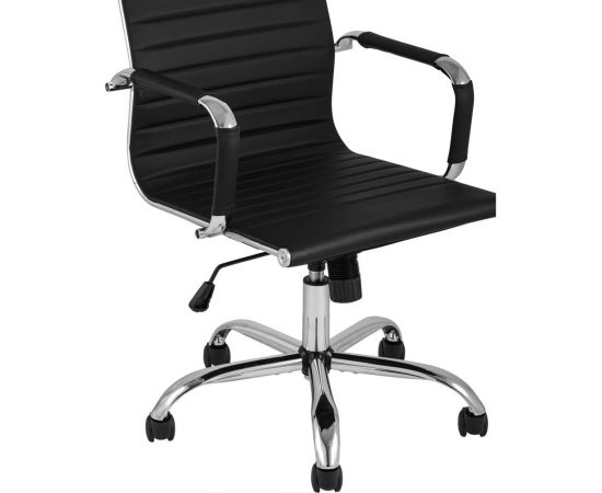Компьютерное кресло Стул Груп TopChairs City S, черное D-101 black – изображение 6