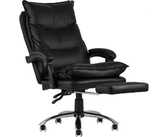 Кресло руководителя Стул Груп TopChairs Alpha, черное D-401 black – изображение 7