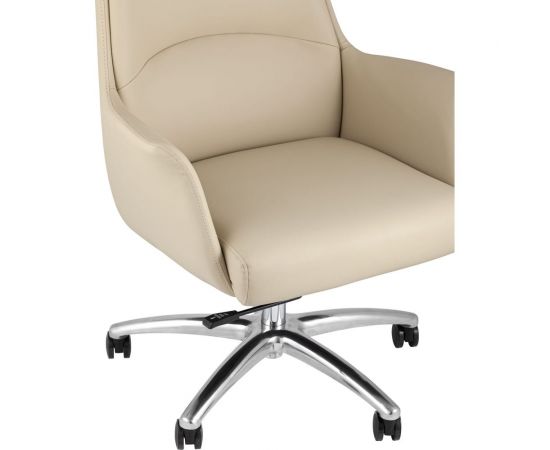 Кресло руководителя Стул Груп TopChairs Viking, бежевое A025 DL001-3 – изображение 7