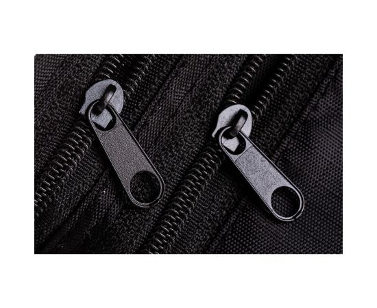 Спортивная сумка на пояс ONLITOP, 25х13 см, цвет черный, 3931210 – изображение 7